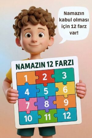 Namaz Kartları Seti - Kişiye Özel