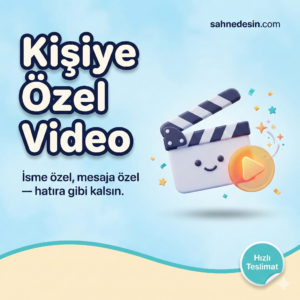 Kişiye Özel Animasyon Film